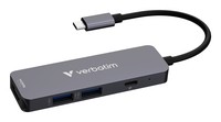 Verbatim HUB USB-C MULTIPORT 4PORT 32155
