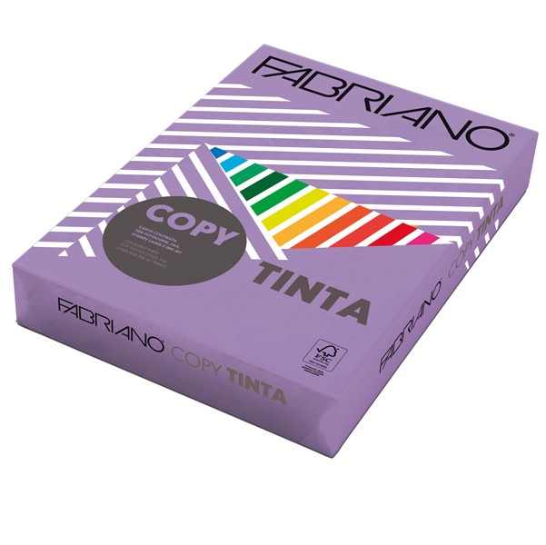 Carta Colorata Copy Tinta Fabriano - A4 - 80 g - 68721297 (Violetto Forte Conf.