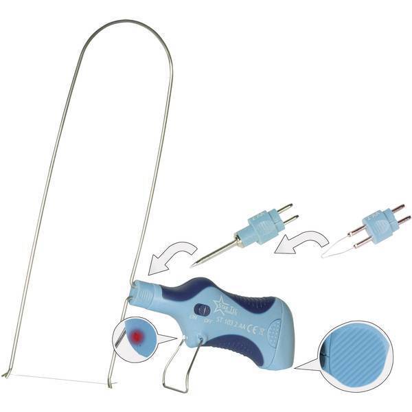 Star Tec 10305  ST 103 Multiutensile 3 V 6.5 W Punta di saldatura, Filo metallic