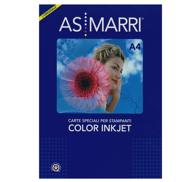 Carta Fotografica Color Graphic AS Marri - A4 - 170 g - Opaca - 8098 (Bianco Con