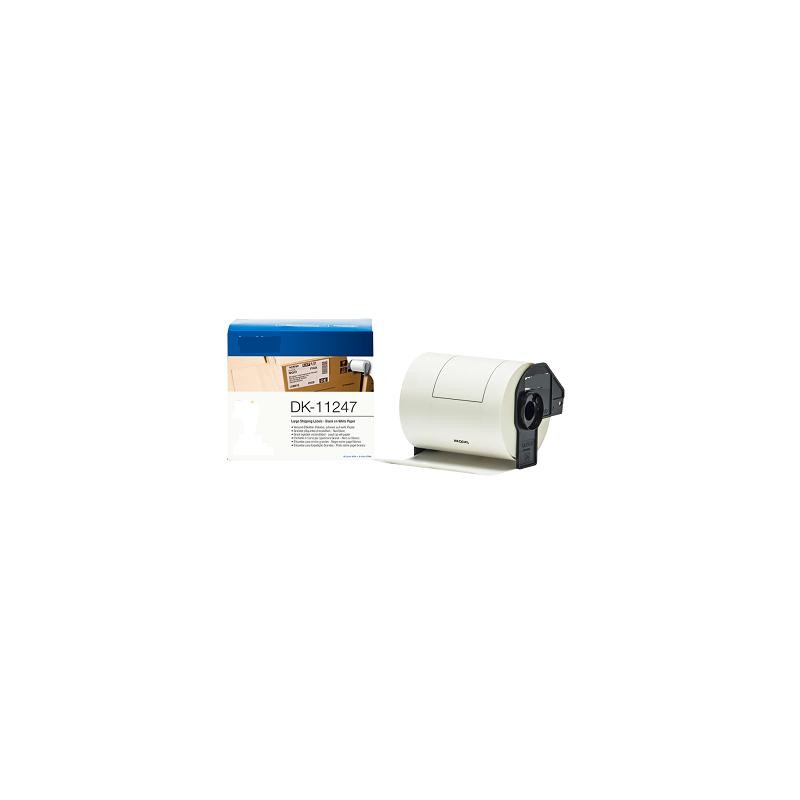 ETICHETTE DK11247 103mmX164mm COMPATIBILI BIANCHE ROTOLO DA 180 PZ PER BROTHER Q