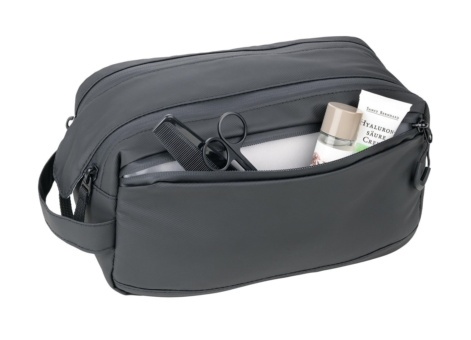 TROIKA Troika Black WASHBAG 2 - Scomparto principale con apertura ampia - (X2T)