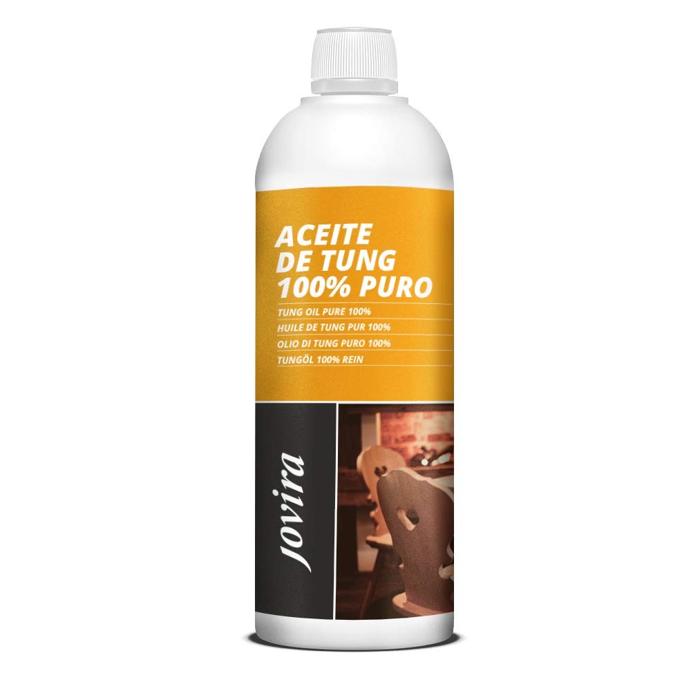 JOVIRA PINTURAS - 500 ml - Olio di tung (100% puro). Adatto per trattare (o9w)