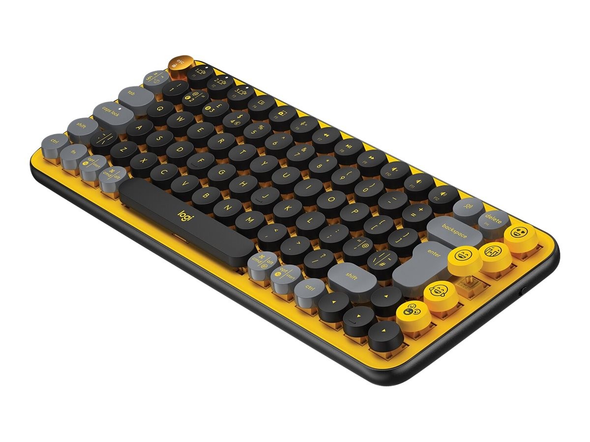Logitech POP Keys Wireless Mechanical Keyboard With Emoji 920-010722