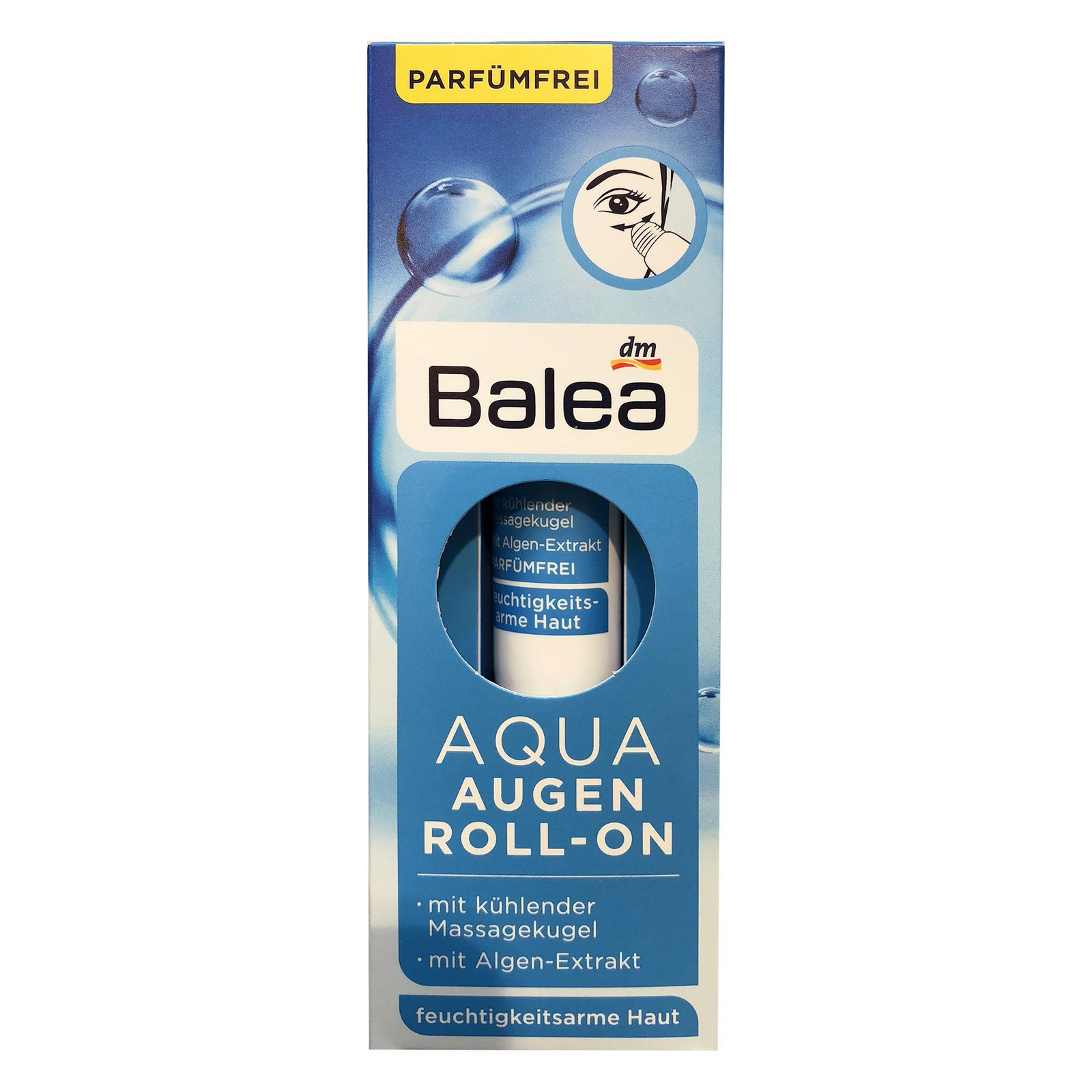 Balea Aqua - Roll-On Roll-On per occhi, 15 ml (f4z)