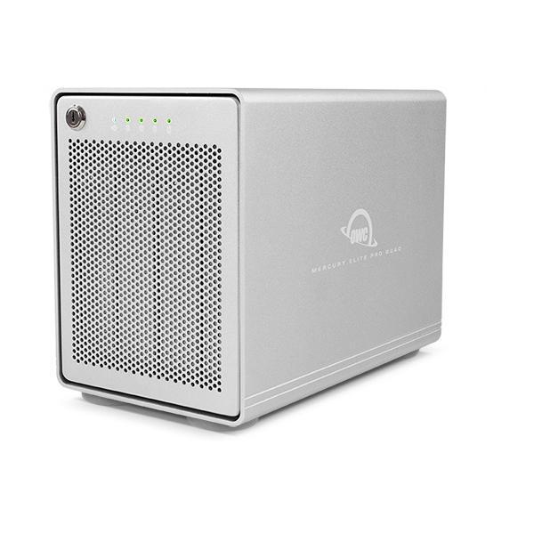 3161877 Owc OWC Mercury Elite Pro Quad 2.5/3.5 Enclosure HDD Argento