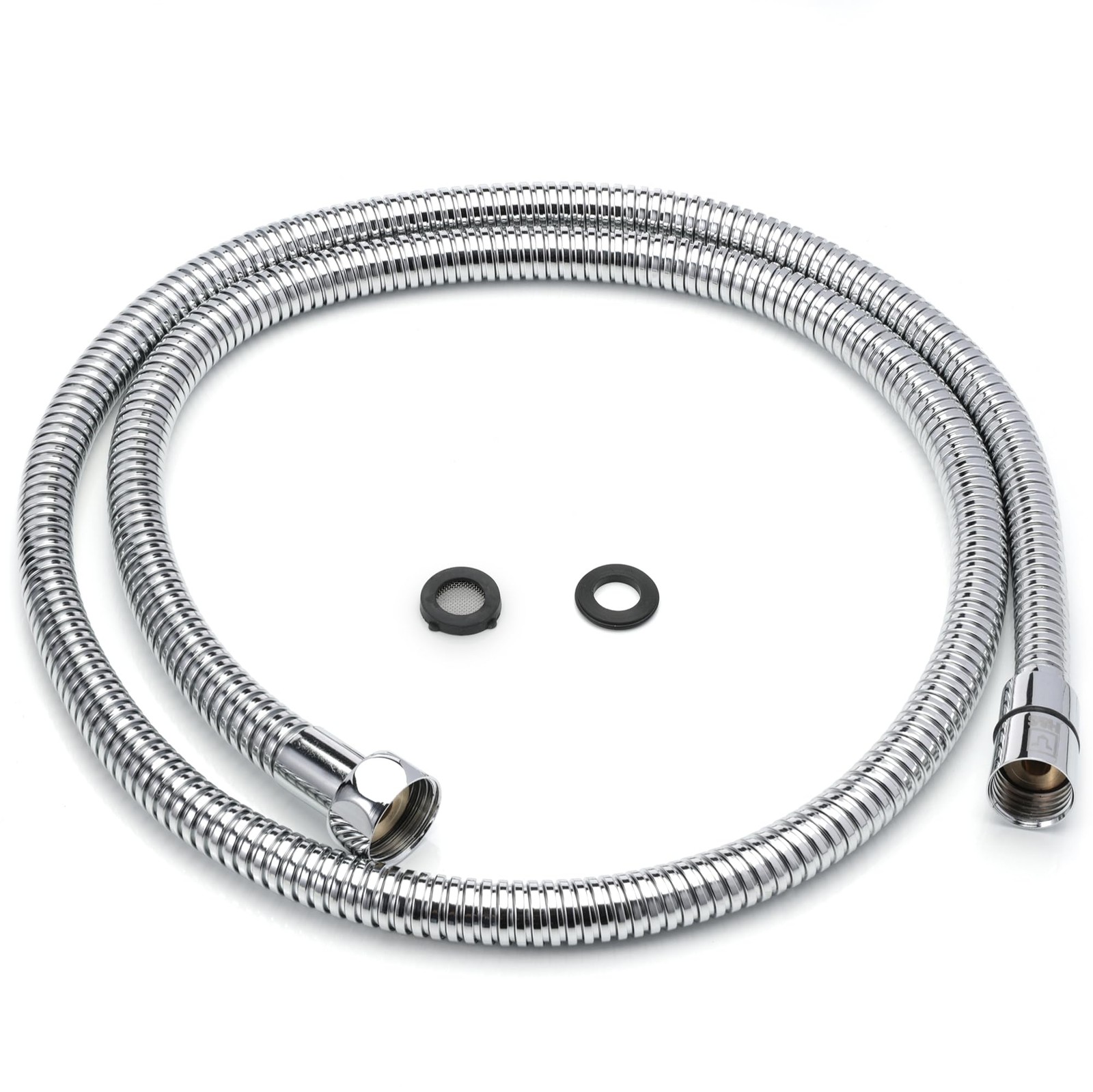 H&S Tubo Doccia Flessibile 1,25 m - Tubo di Ricambio Universale per (J9E)