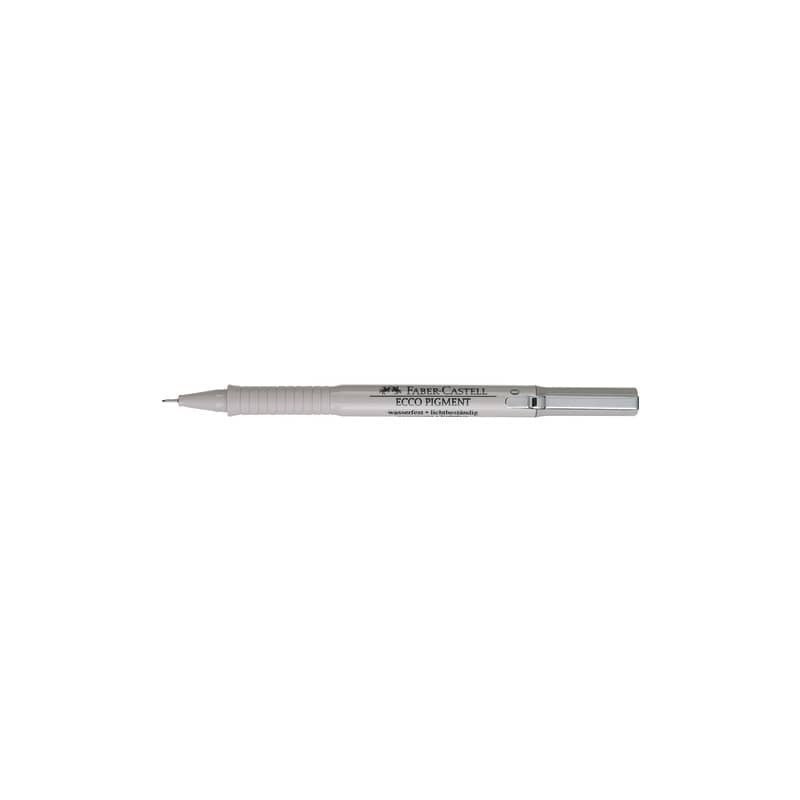 Penna punta in fibra Faber-Castell Ecco Pigment 0,1 mm 166199