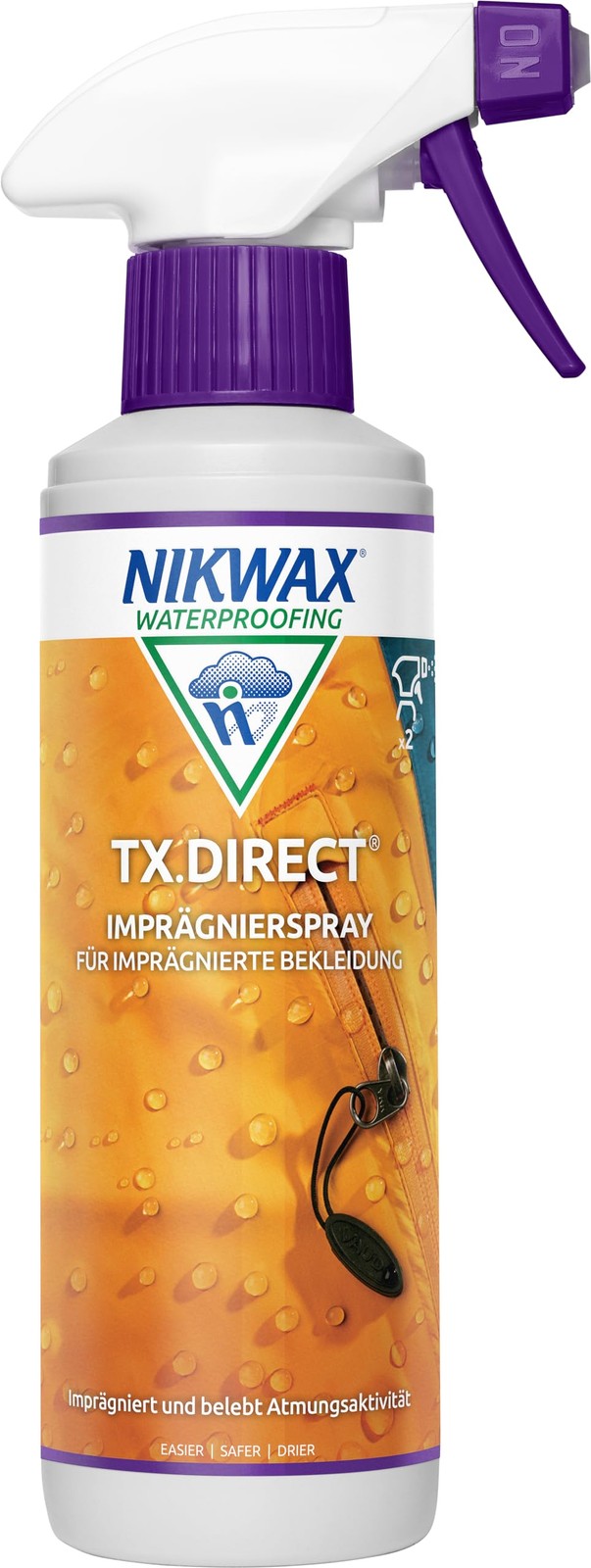 Nikwax, Spray impermeabilizzante, Bianco (Weiß), 300 ml (G3c)