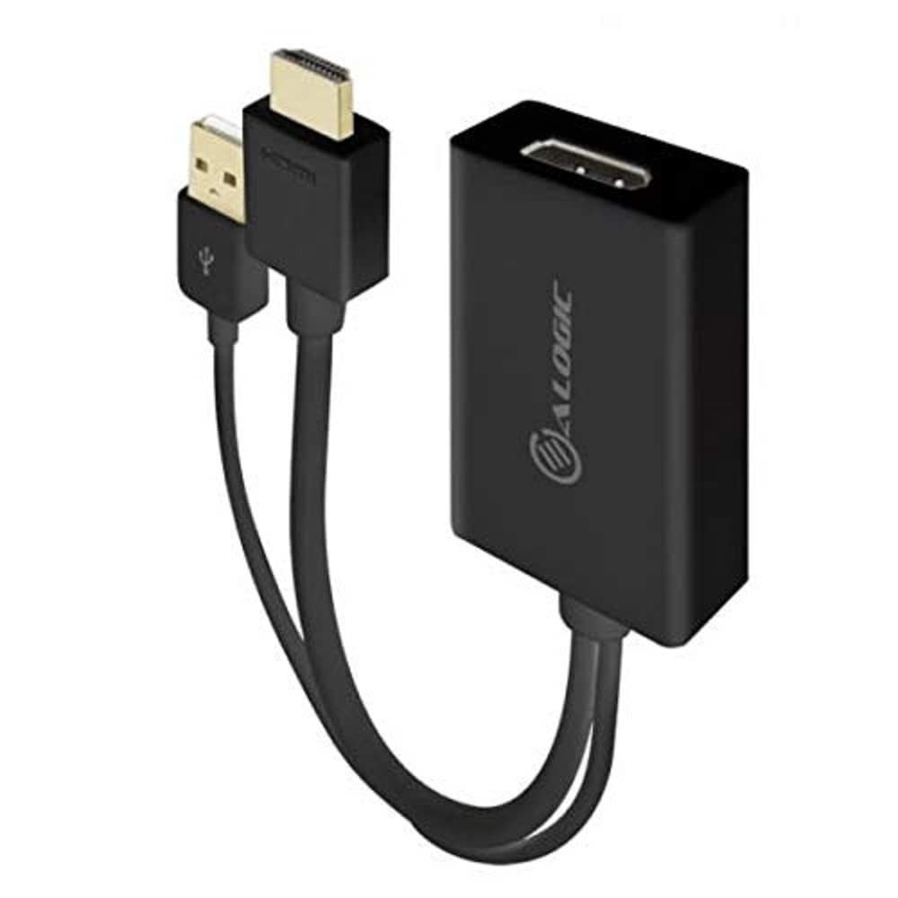 ALOGIC HDMI to DisplayPort Adapter, HDMI to DP Converter, Supports 4K, Compatibl