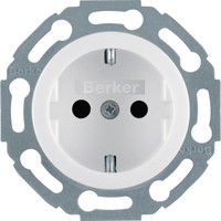 Berker 4755  Steckdose Schuko  polarweiss
