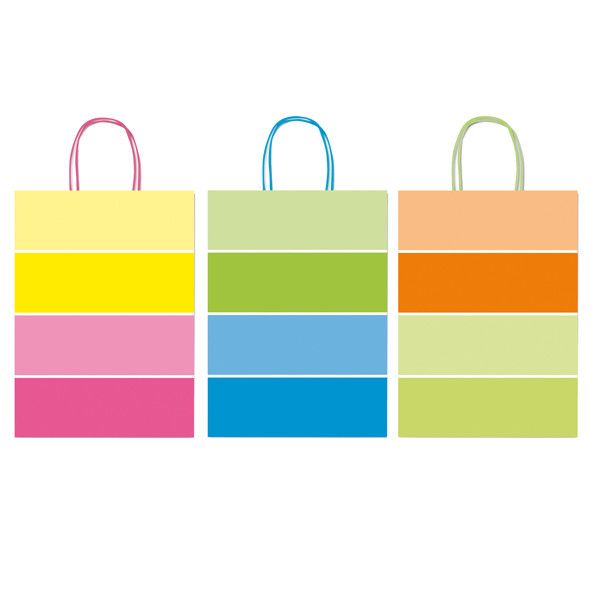 Shopper in Carta Multicolor Rex Sadoch - 36x12x41 cm - SDF36-BICOL (Assortiti Co
