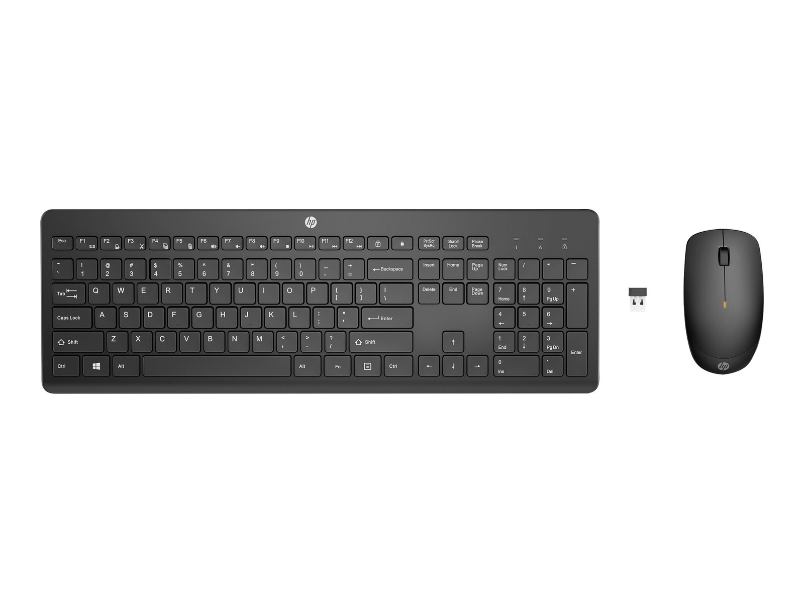 HP 235 Kabellose Tastatur Maus Set Tastiera 1600 dpi Germania 1Y4D0UT#ABD