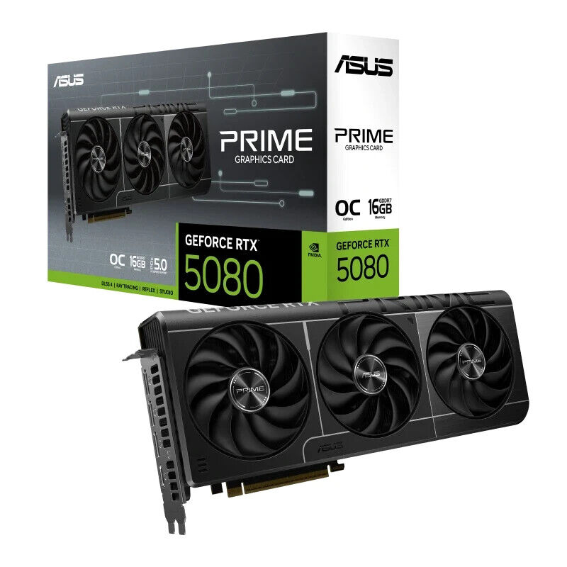 ASUS PRIME GeForce RTX 5080 16GB GDDR7 OC Edition