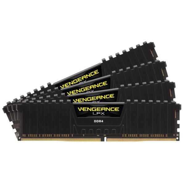 CMK128GX4M4A2666C16  DIMM 128 GB DDR4-2666 Quad-Kit, ram black , CMK128GX4M4A266