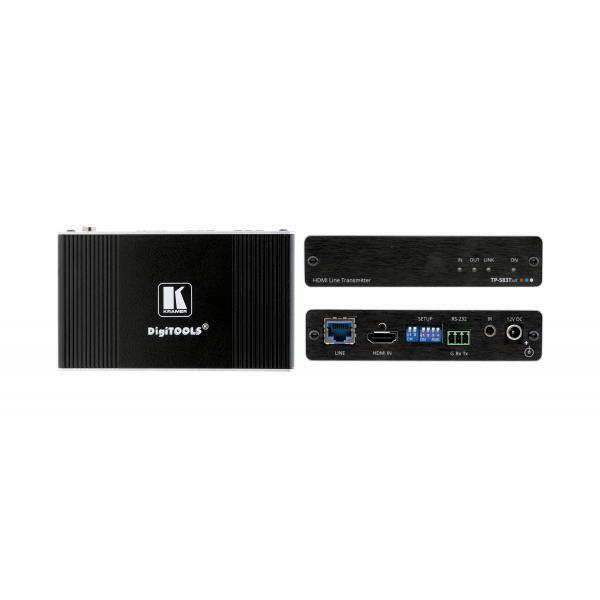 Kramer Electronics TP-583TXR Trasmettitore AV Nero (TP-583TXR - 4K HDR HDMI Tran