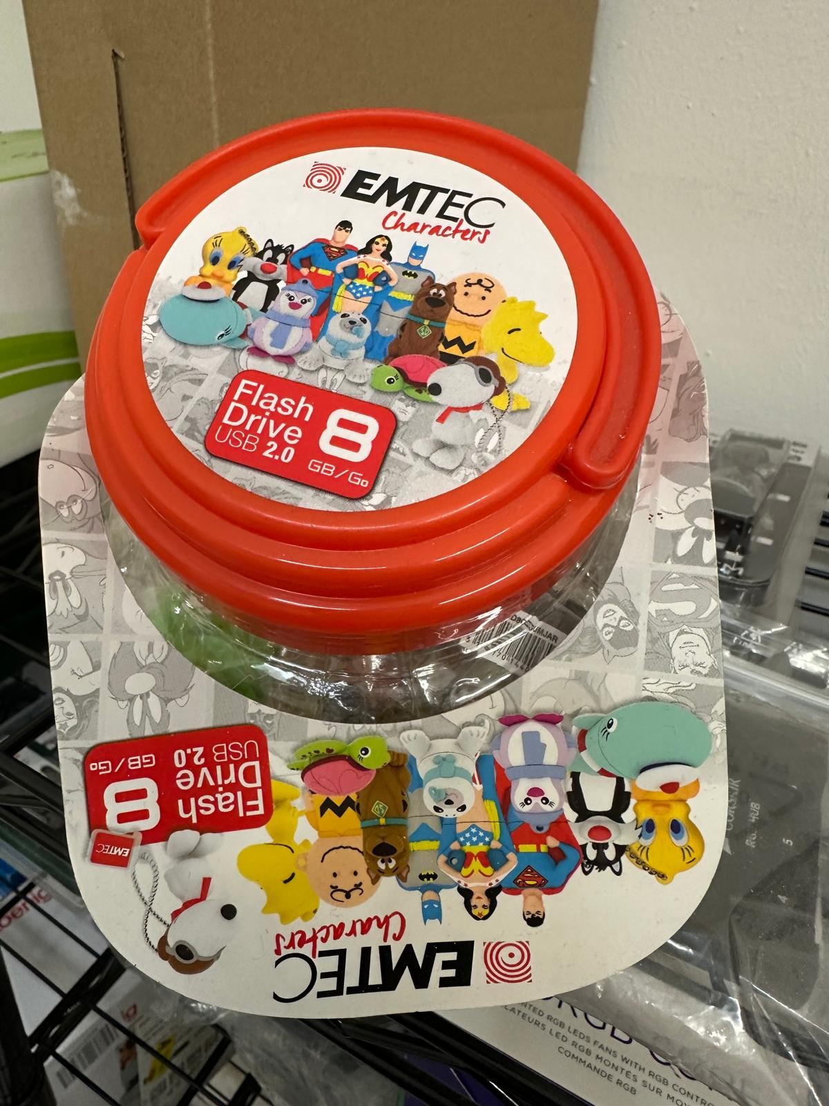 Emtec confezione da  25 PZ USB2.0 8GB 3D MISTE  Flash-Speicher, unsortiert