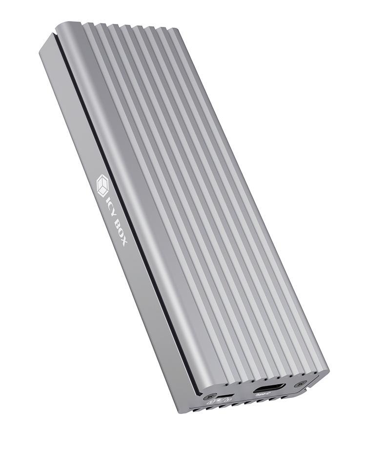 Hochwertiges Aluminiumgehuse im innovativen Khlrippendesign  Anschluss zum Hostc