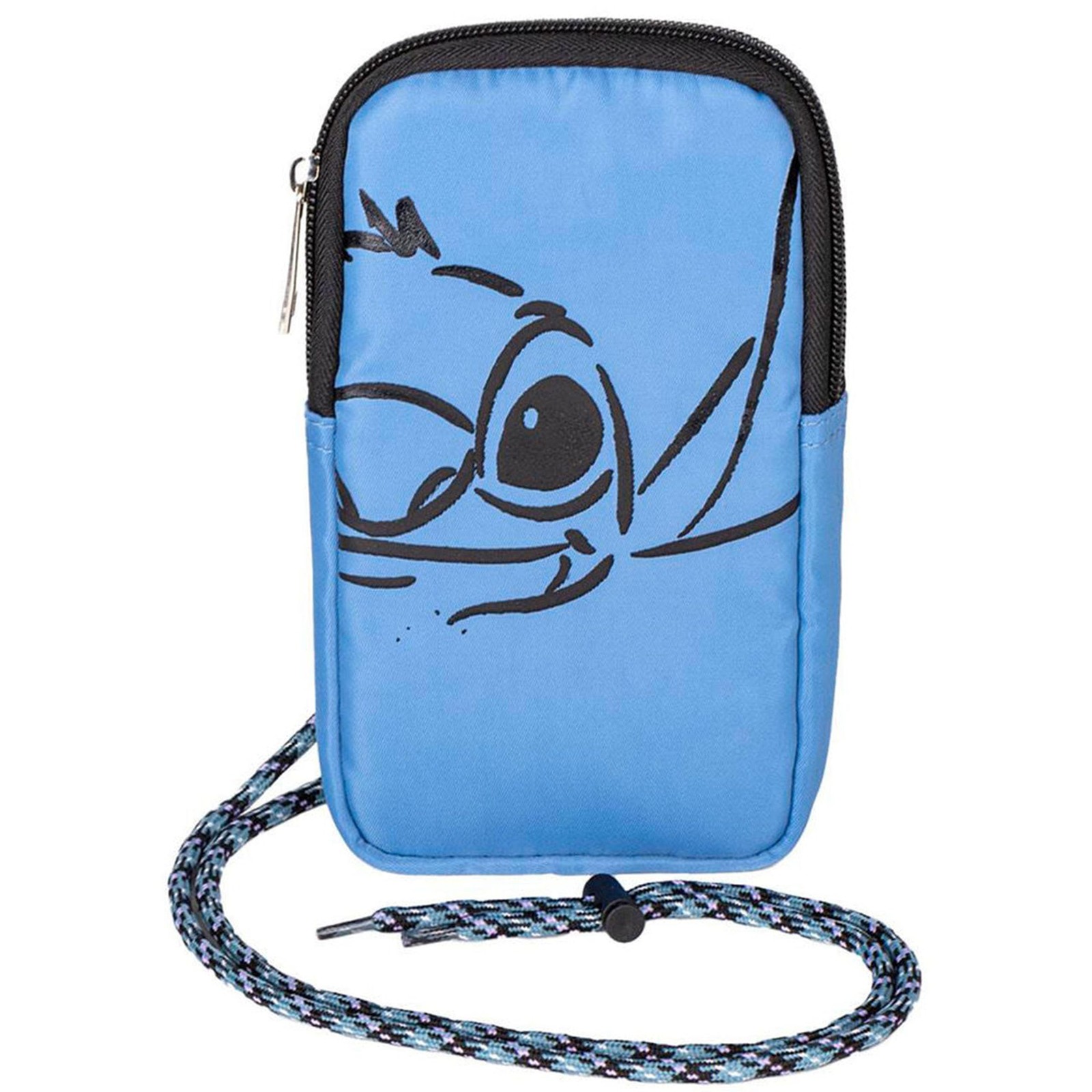 Disney Stitch - Borsa blu a tracolla regolabile (c5A)