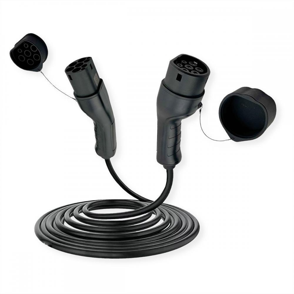 3161796 Secomp ROLINE E-Auto Ladekabel Typ2, 3-phasig, 480VAC (3P+N+E), 16 A, 11