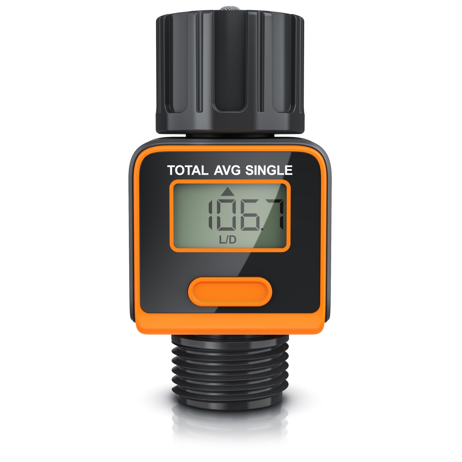 Brandson Contatore d'Acqua Digitale, Timer per l'irrigazione Contatore di (w1V)
