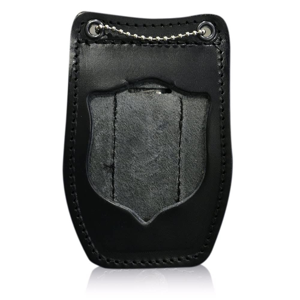 Porta placca Vega Cuoio 1WB51 con Catenella per Polizia di Stato (T5E)