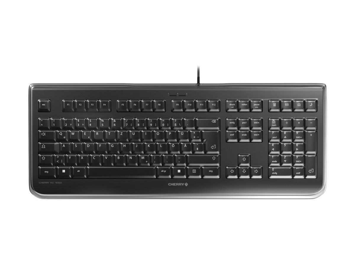 Cherry KC 1068 Full-size (100%) Cablato USB Nero Black JK-1068IT-2