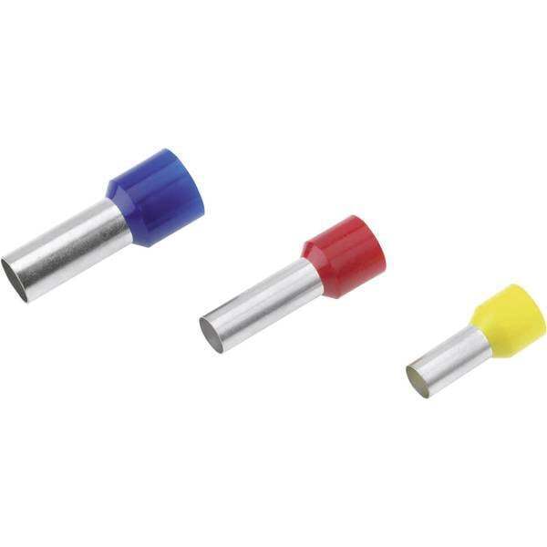 Cimco 18 2204 capocorda 1 x 1.50 mm 8 parzialmente isolato rosso 100 pz