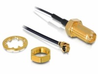 Delock RP-SMA WL antenna I-PEX M / RP-SMA F Nero 0,2 m Cavo Antenna 88420