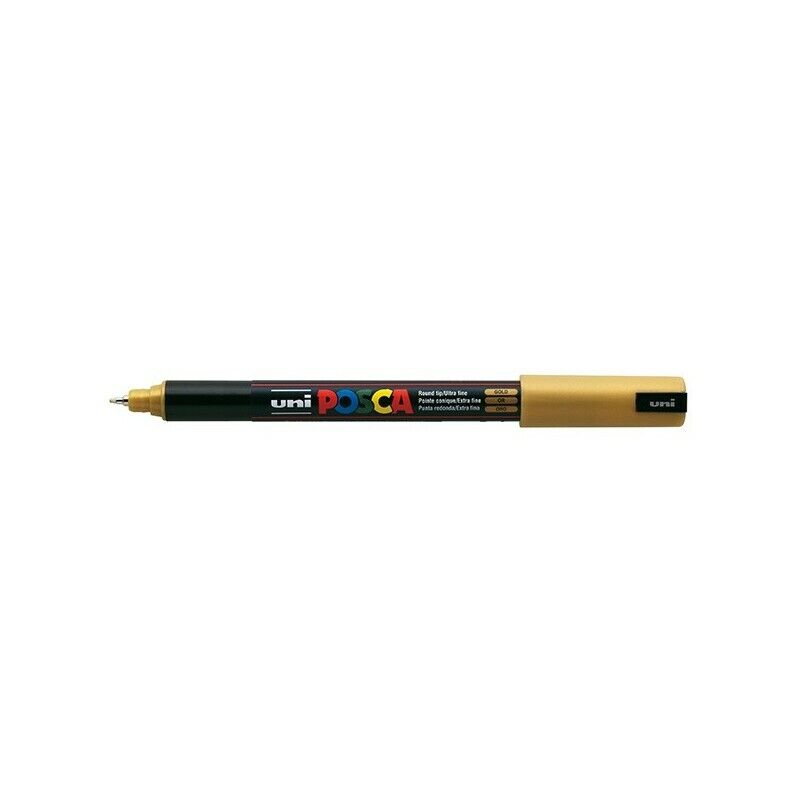 Marcatore UNI POSCA Pen PC-1M ORO Ultra Fine. Uni Posca Ultra Fine