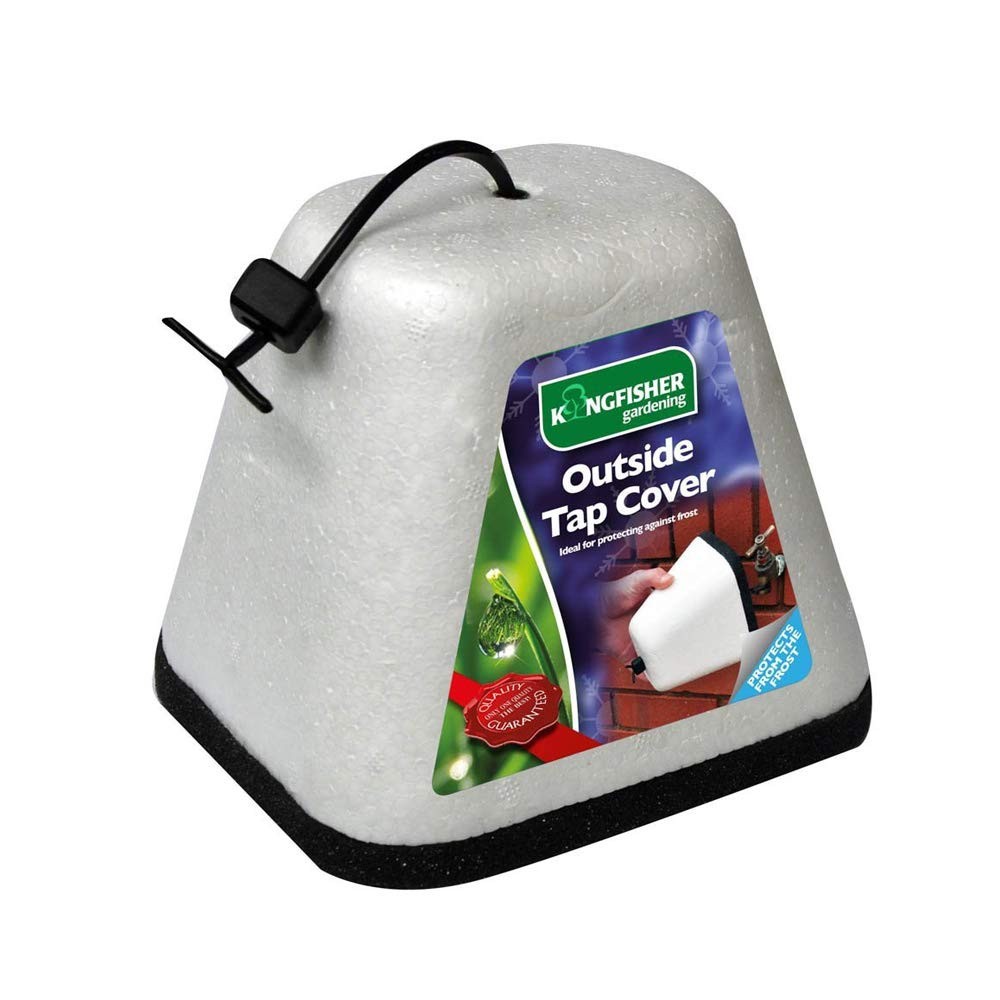 Outside Tap Cover Insulator Against Freezing - Polystyrene + Pvc Shell (r9O)