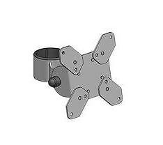 Ergonomic Solutions SpacePole SPV3301-02 kit di fissaggio (Old VESA 75/100 Displ
