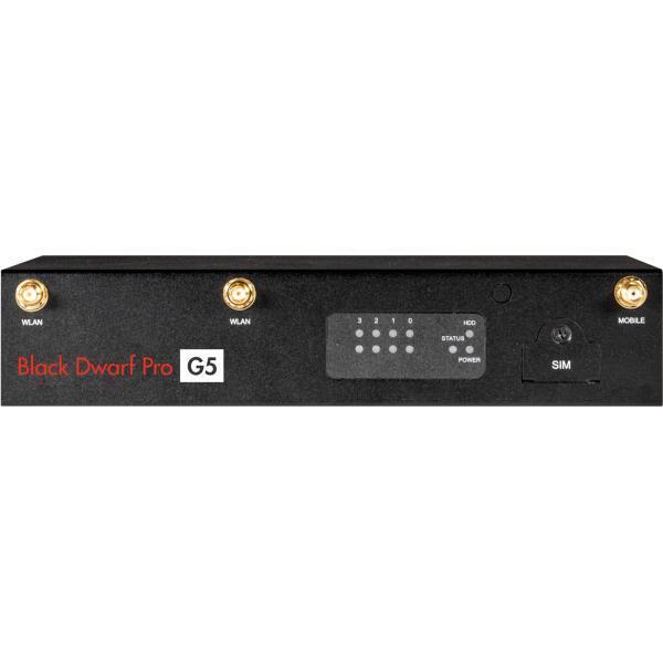 Securepoint Black Dwarf Pro G5 VPN as a Service firewall [hardware] Desktop 2,83
