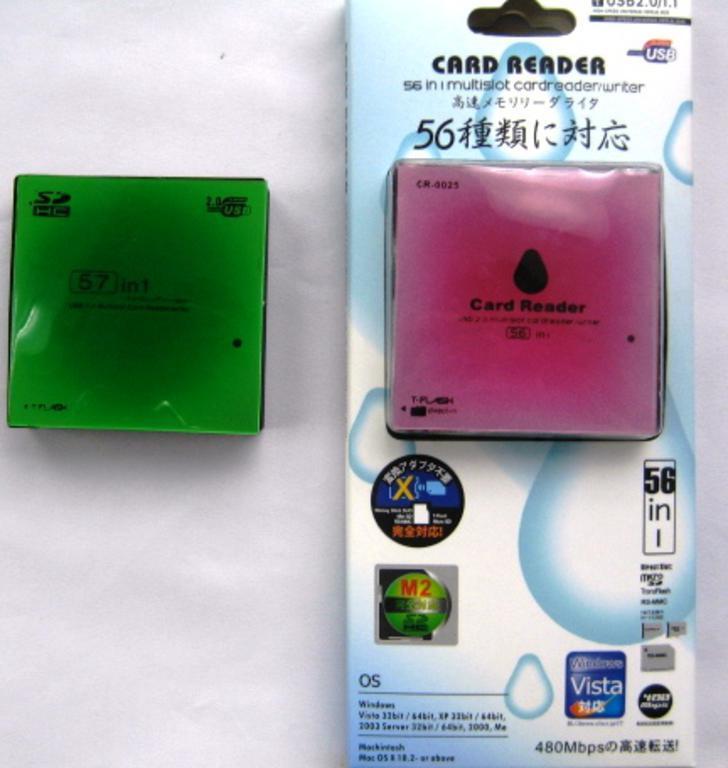 Raccomandata P. - Lettore Universale Di Memorie Memory Card Reader 56in1 "Magic