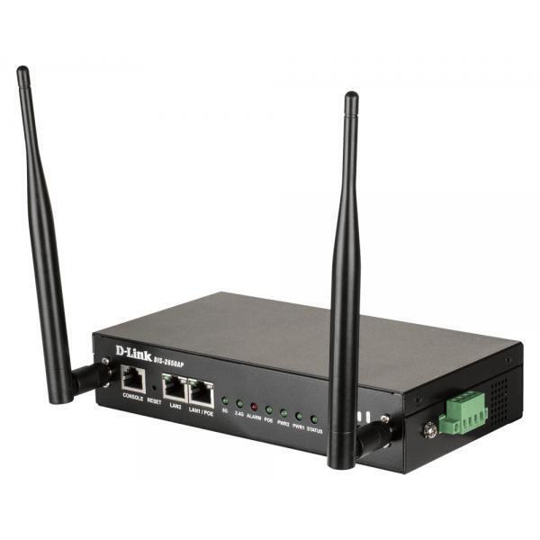 3161804 D-Link D-Link DIS-2650AP punto accesso WLAN 1200 Mbit/s Nero Supporto Po