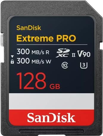 SanDisk Extreme PRO 128 GB SDXC UHS-II Classe 10 (SanDisk Extreme Pro - flashhuk