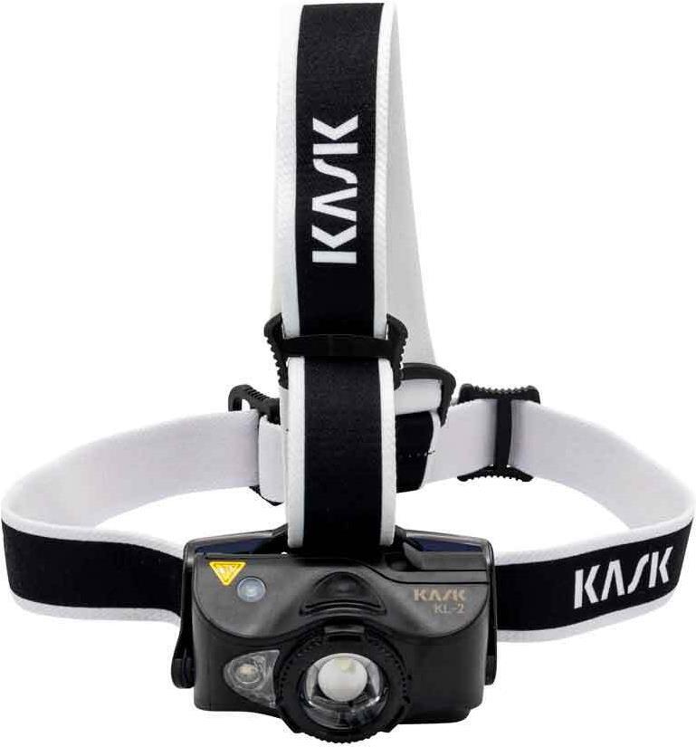 3161873 Kask KASK WLA00002-240 KL-2 HEAD LAMP, 240-Black/White (WLA00002-240)
