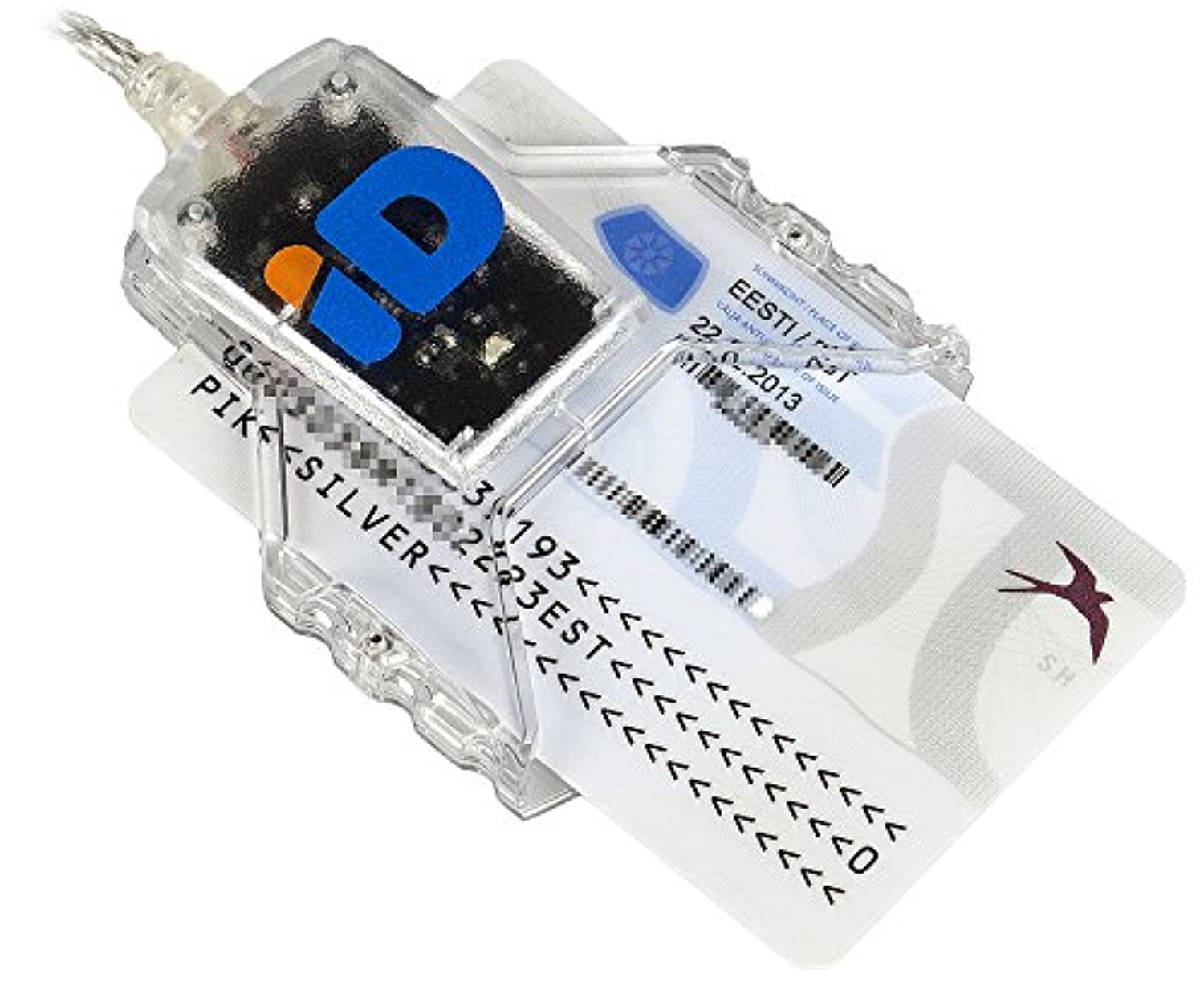 SCROY CT30 Lettore Smart Card di Firma Digitale, per CNS, CRS, ID eID (y5z)