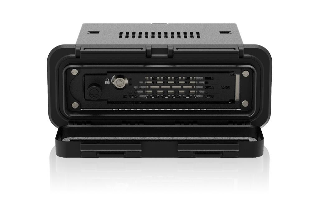ICY DOCK telaio rimovibile 1x2.5''SATA/SAS/ATA HDD/SSD dual lock per 3.5''Bay