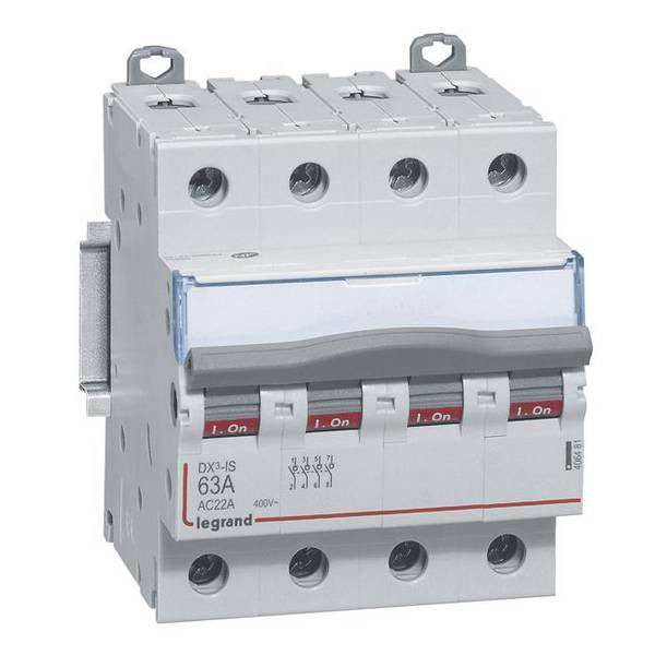 Legrand 406467   DX3 Kippsch. Aus 3p 63A