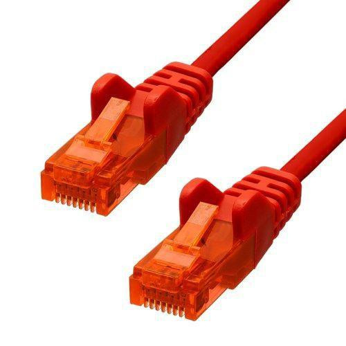 ProXtend V-6UTP-03R cavo di rete Rosso 3 m Cat6 U/UTP [UTP] (CAT6 U/UTP CCA PVC