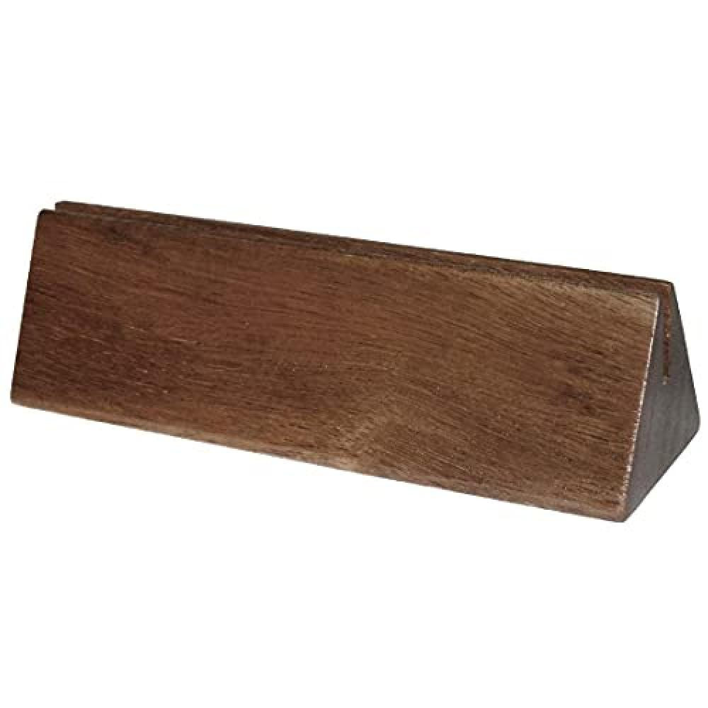 Olympia CM921 - Porta menù in legno FSC tinta unita, 150 x 45 x 40 mm - NUOVO