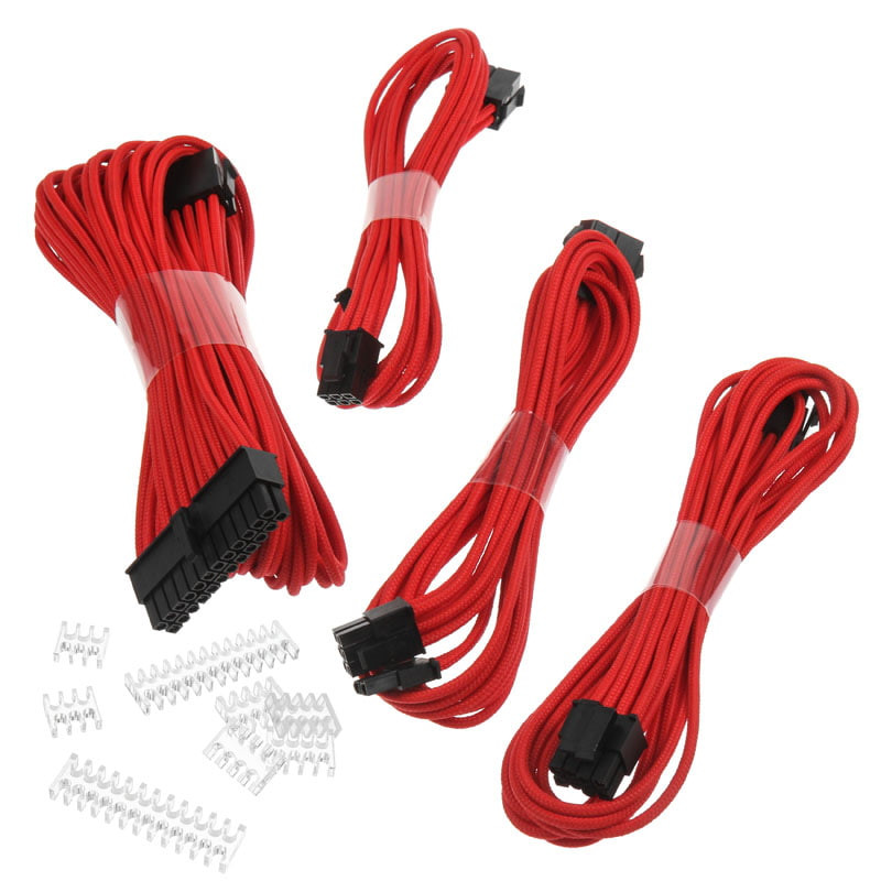 Phanteks PH-CB-CMBO_RD Nero Rosso Extension Cable Combo Kit Red