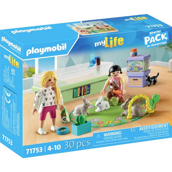 Playmobil 71753  ® My Life Famiglia con lepre