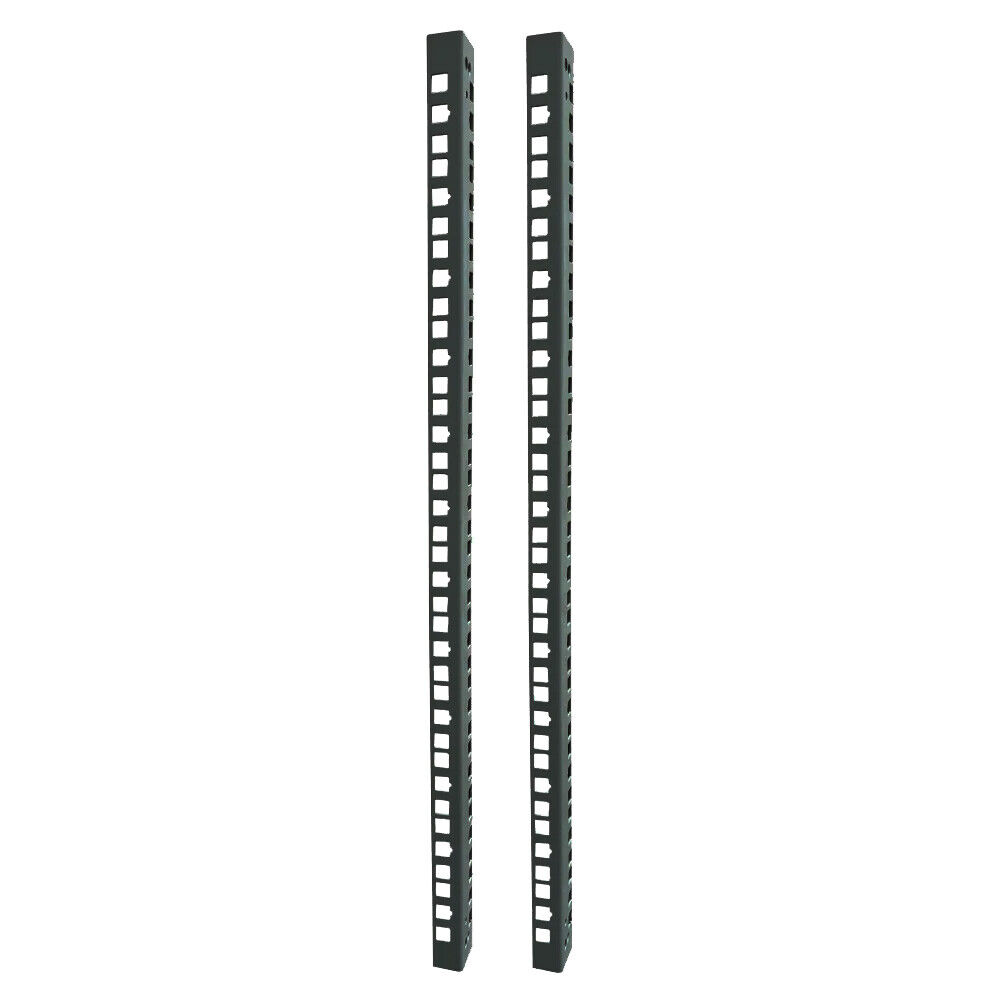 Techly Professional Coppia di Staffe Montanti Supplementari per Armadi Flat Pack