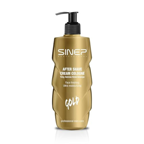 SINEP After Shave Crema Cologne, 400 ml, Ice Cool, lenisce e rinfresca la (x5X)