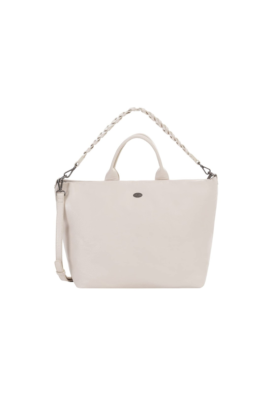 bridgeport Leder, Shopper in Pelle Donna, Bianco (A5Q)