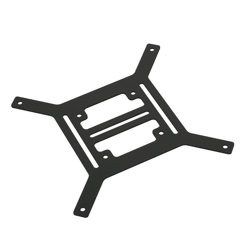 BarrowCH Ausgleichsbehälterhalterung 140mm flach black TCBJ-P14