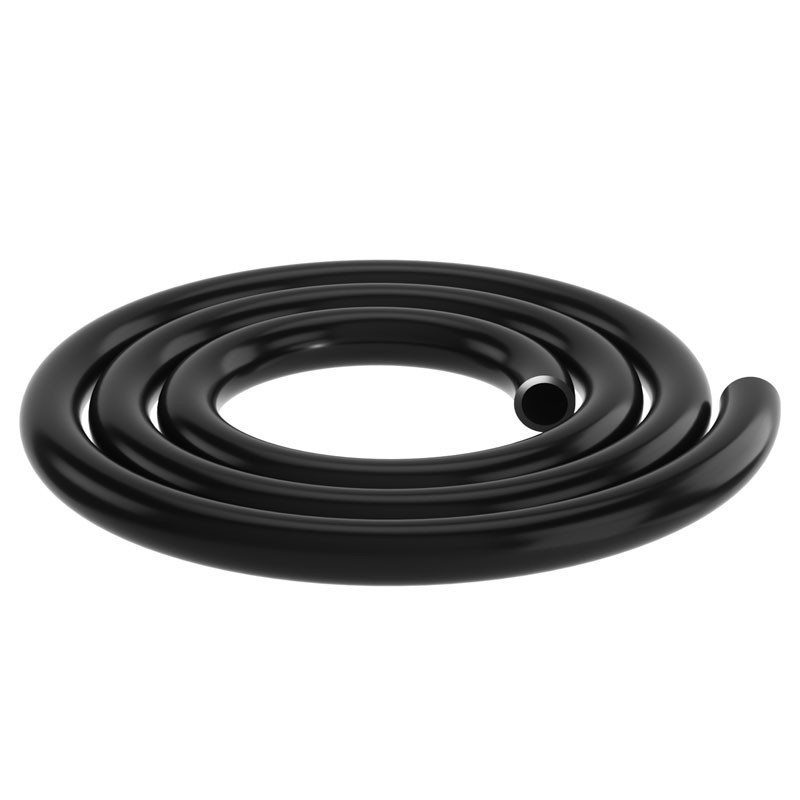 BarrowCH Schlauch 12/8mm black -1m blacker Silica-Gel-Schlauch 1 m RGBS-B