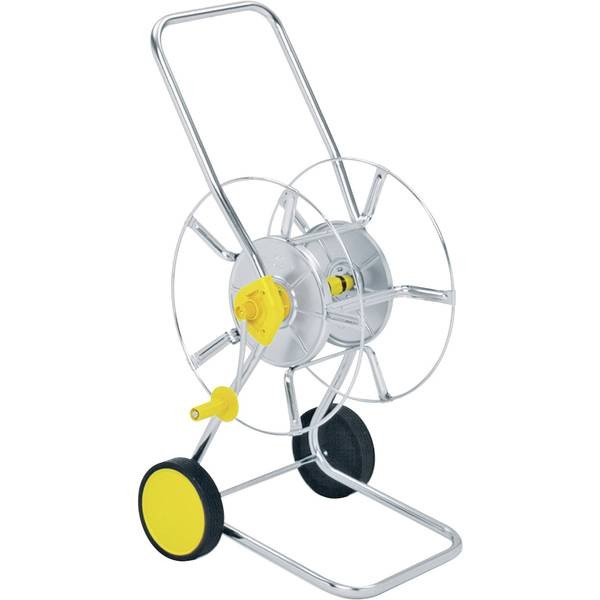 WOLF-Garten 5223000A   WS 80 Z Carrello avvolgitubo 1 pz. Argento, Giallo